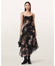 ALLSAINTS | RUTH FLORAL SLIP MAXI DRESS | RUTH フローラル スリップ マキシ ドレス・ワンピース(ワンピース)