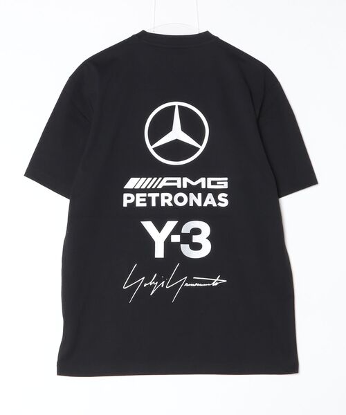 Y-3(ワイスリー)の「Y-3 MERCEDES - AMG PETRONAS FORMULA 1 TEAM LOGO STACK SHORT SLEEVE TEE(Tシャツ/カットソー・メンズ・ブラック・XX-SMALL/X-SMALL/SMALL/MEDIUM/LARGE/X-LARGE/XX-LARGE)」の7枚目の写真