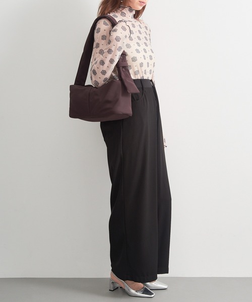 ADD CULUMN(アドカラム)の「【ADD CULUMN】26AW新作 DOT SHLD M A26W01B513(ショルダーバッグ・レディース・ダークブラウン/ブラック・FREE)」の13枚目の写真