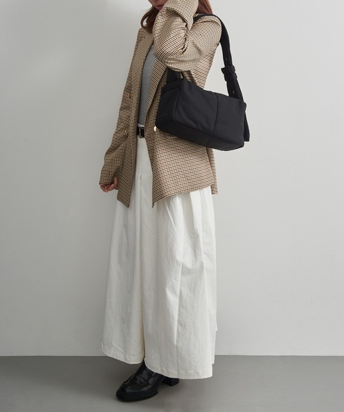 ADD CULUMN(アドカラム)の「【ADD CULUMN】26AW新作 DOT SHLD M A26W01B513(ショルダーバッグ・レディース・ダークブラウン/ブラック・FREE)」の4枚目の写真