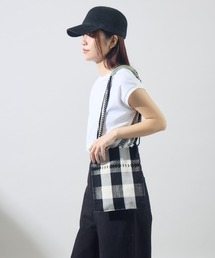 kuros' | ハンモックサコッシュ ギンガムチェック(ショルダーバッグ)