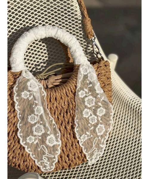 MERCURYDUO（マーキュリーデュオ）の「ファロントップハンドルクロスボディバッグ（ハンドバッグ・レディース・ベージュ・FREE）」の8枚目の写真