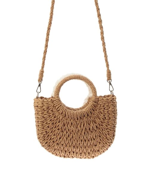 MERCURYDUO（マーキュリーデュオ）の「ファロントップハンドルクロスボディバッグ（ハンドバッグ・レディース・ベージュ・FREE）」の5枚目の写真