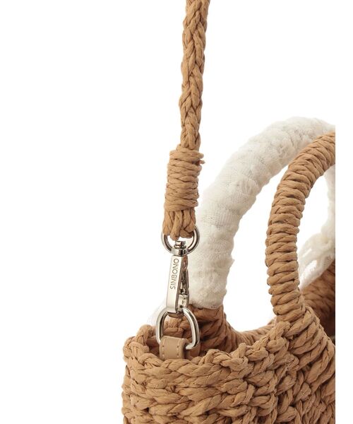 MERCURYDUO（マーキュリーデュオ）の「ファロントップハンドルクロスボディバッグ（ハンドバッグ・レディース・ベージュ・FREE）」の4枚目の写真