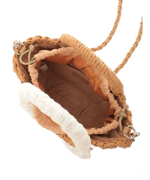 MERCURYDUO（マーキュリーデュオ）の「ファロントップハンドルクロスボディバッグ（ハンドバッグ・レディース・ベージュ・FREE）」の3枚目の写真