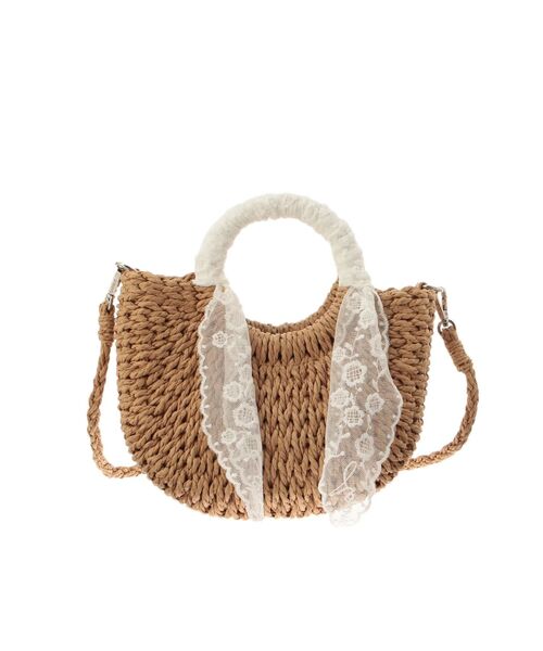 MERCURYDUO（マーキュリーデュオ）の「ファロントップハンドルクロスボディバッグ（ハンドバッグ・レディース・ベージュ・FREE）」の9枚目の写真