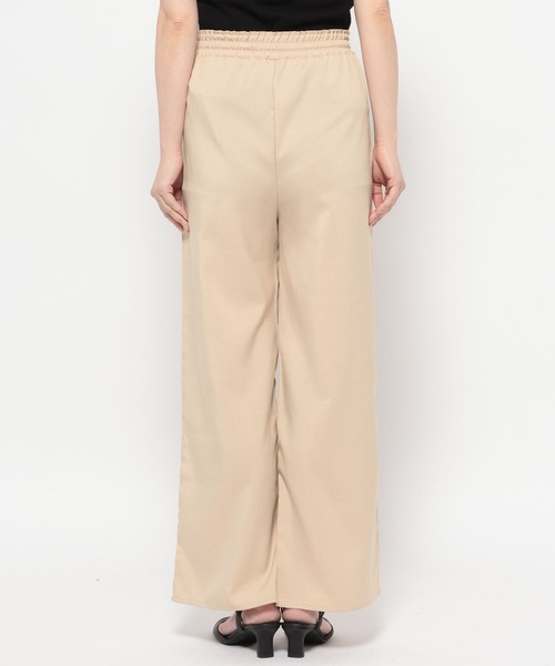 mysty woman（ミスティウーマン）の「【WEB限定】シャツジャケットイージーパンツSETUP 678723（セットアップ・レディース・アイボリー/モカ・FREE）」の10枚目の写真