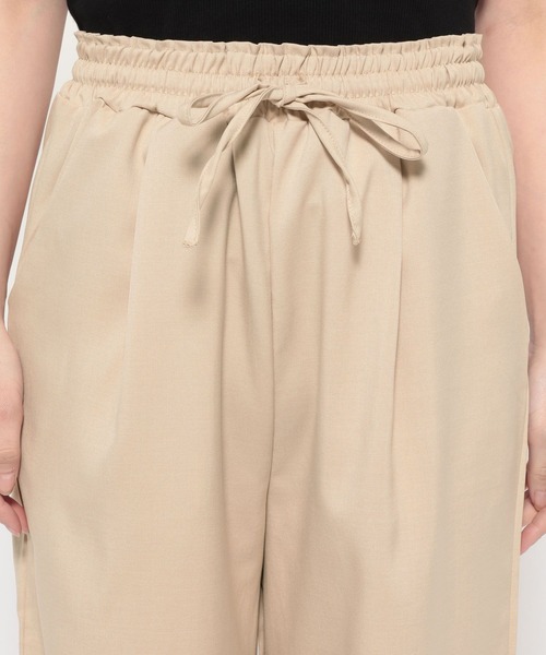 mysty woman（ミスティウーマン）の「【WEB限定】シャツジャケットイージーパンツSETUP 678723（セットアップ・レディース・アイボリー/モカ・FREE）」の9枚目の写真