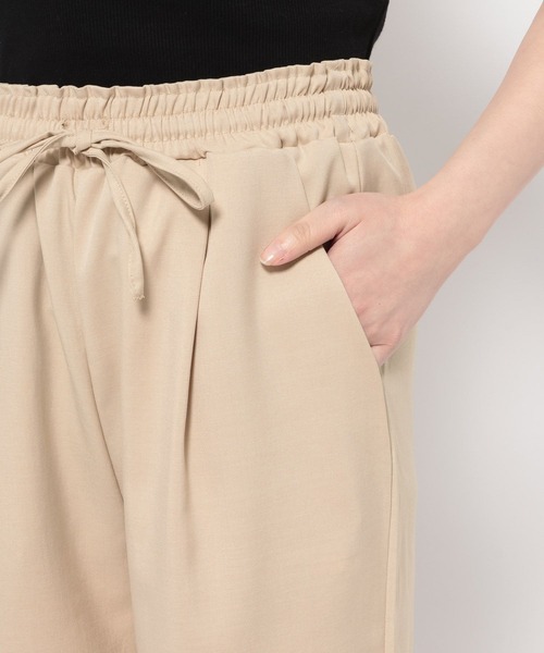 mysty woman（ミスティウーマン）の「【WEB限定】シャツジャケットイージーパンツSETUP 678723（セットアップ・レディース・アイボリー/モカ・FREE）」の8枚目の写真