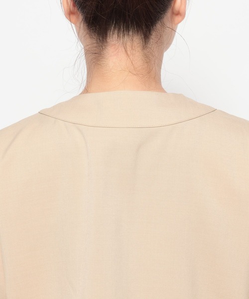 mysty woman（ミスティウーマン）の「【WEB限定】シャツジャケットイージーパンツSETUP 678723（セットアップ・レディース・アイボリー/モカ・FREE）」の6枚目の写真