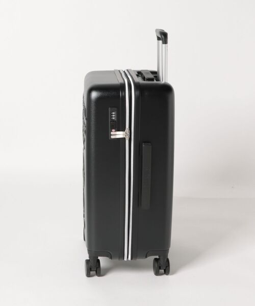 PEANUTS（ピーナッツ）の「【PEANUTS/ピーナッツ】 スヌーピー 巾着付きキャリーケース 50L(58L)（スーツケース/キャリーバッグ・レディース・ホワイト/ブラック・FREE）」の3枚目の写真