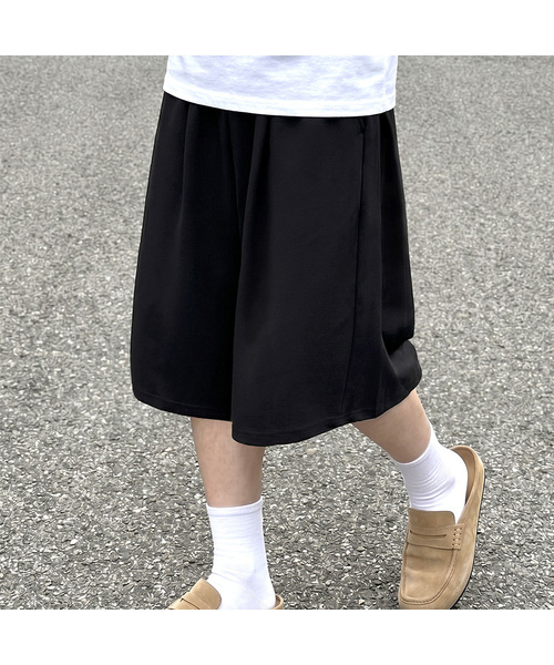UNDEROFF（アンダーオフ）の「バルーンクーブドスウェットバミューダパンツグレー（その他パンツ・メンズ・グレー/ヘザーグレー/ブラック・LARGE/MEDIUM）」の2枚目の写真