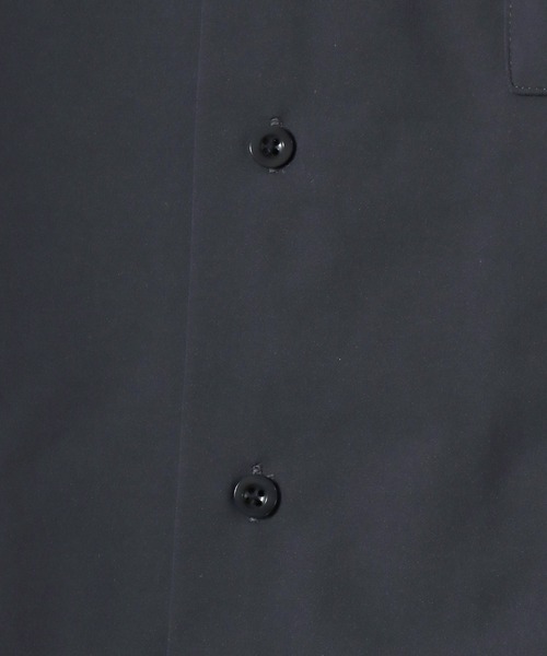 ANPAS（アンパス）の「Short-Sleeve Open-Collar Shirt Matching Set / オープンカラーシャツ ＆ ストレッチテーパードパンツ セットアップ 軽量 ストレッチ 上下セット 半袖 開襟シャツ ボトムス イージーパンツ メンズ（セットアップ・メンズ・カーキ/ブラック/ネイビー/チャコール・M/LL/L）」の8枚目の写真
