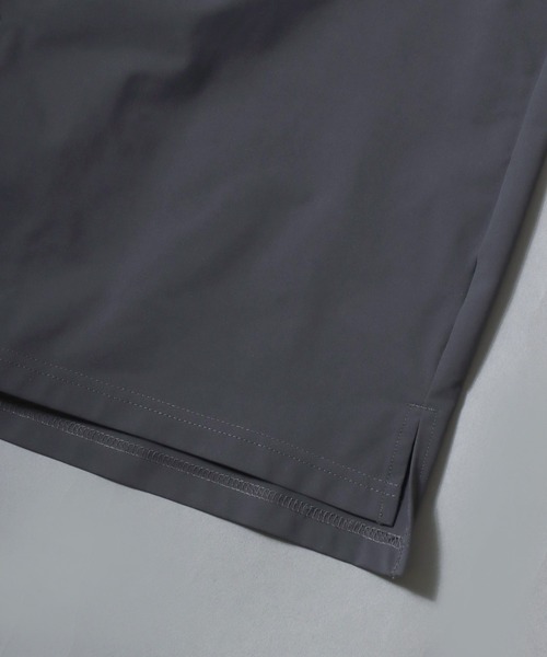ANPAS（アンパス）の「Short-Sleeve Open-Collar Shirt Matching Set / オープンカラーシャツ ＆ ストレッチテーパードパンツ セットアップ 軽量 ストレッチ 上下セット 半袖 開襟シャツ ボトムス イージーパンツ メンズ（セットアップ・メンズ・カーキ/ブラック/ネイビー/チャコール・M/LL/L）」の6枚目の写真