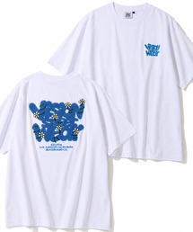 【VISION STREET WEAR/ヴィジョンストリートウェア】Flower Logo Tee /フラワーアートワークデザイン 半袖Tシャツ