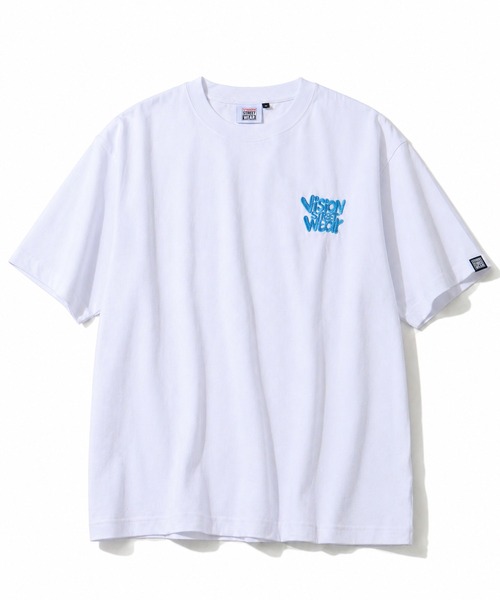 VISION STREET WEAR（ヴィジョンストリートウェア）の「【VISION STREET WEAR/ヴィジョンストリートウェア】Flower Logo Tee /フラワーアートワークデザイン 半袖Tシャツ（Tシャツ/カットソー・メンズ・ブラック/ピンク/ホワイト/イエロー・LL/L/M/FREE）」の9枚目の写真