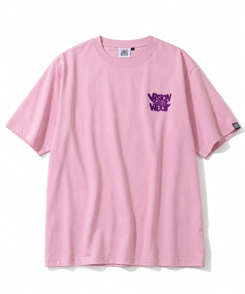 VISION STREET WEAR（ヴィジョンストリートウェア）の「【VISION STREET WEAR/ヴィジョンストリートウェア】Flower Logo Tee /フラワーアートワークデザイン 半袖Tシャツ（Tシャツ/カットソー・メンズ・ブラック/ピンク/ホワイト/イエロー・LL/L/M/FREE）」の15枚目の写真