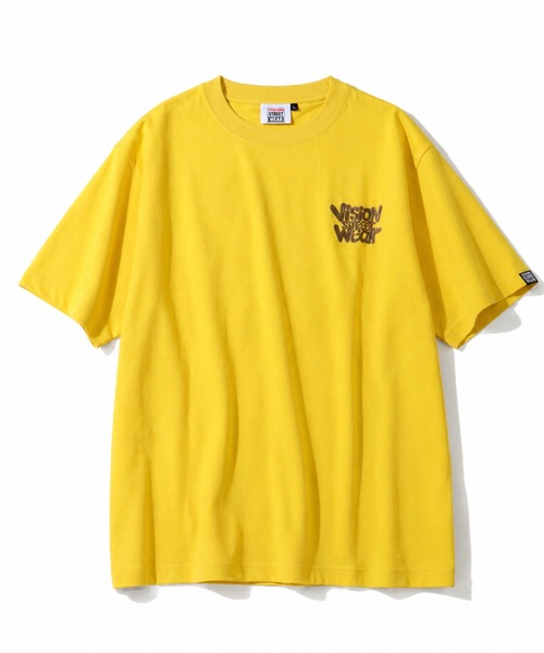VISION STREET WEAR（ヴィジョンストリートウェア）の「【VISION STREET WEAR/ヴィジョンストリートウェア】Flower Logo Tee /フラワーアートワークデザイン 半袖Tシャツ（Tシャツ/カットソー・メンズ・ブラック/ピンク/ホワイト/イエロー・LL/L/M/FREE）」の13枚目の写真