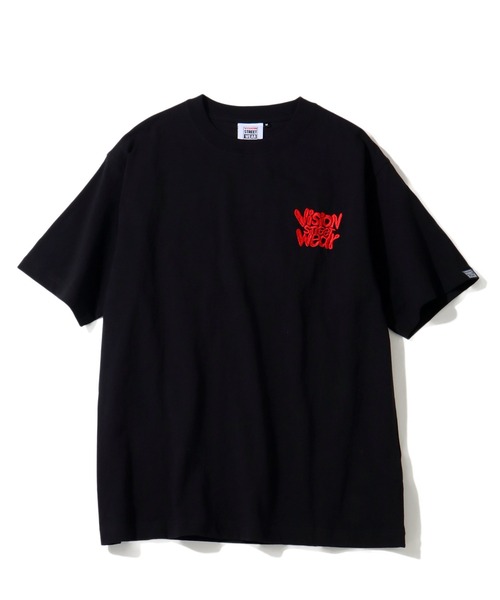 VISION STREET WEAR（ヴィジョンストリートウェア）の「【VISION STREET WEAR/ヴィジョンストリートウェア】Flower Logo Tee /フラワーアートワークデザイン 半袖Tシャツ（Tシャツ/カットソー・メンズ・ブラック/ピンク/ホワイト/イエロー・LL/L/M/FREE）」の11枚目の写真