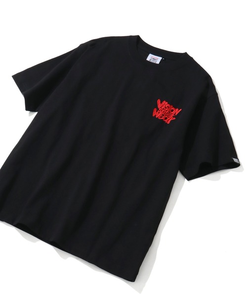 VISION STREET WEAR（ヴィジョンストリートウェア）の「【VISION STREET WEAR/ヴィジョンストリートウェア】Flower Logo Tee /フラワーアートワークデザイン 半袖Tシャツ（Tシャツ/カットソー・メンズ・ブラック/ピンク/ホワイト/イエロー・LL/L/M/FREE）」の19枚目の写真