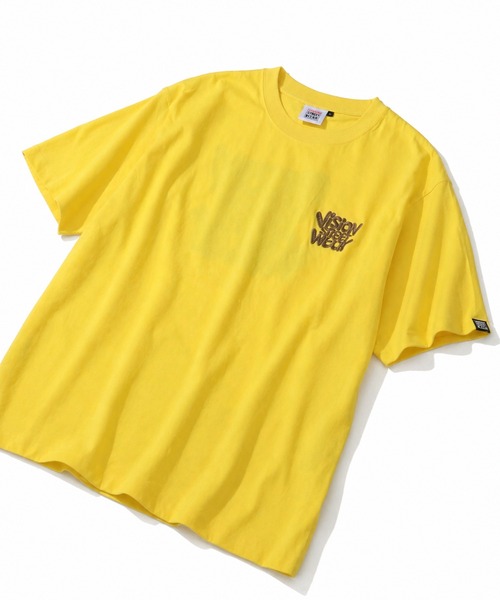 VISION STREET WEAR（ヴィジョンストリートウェア）の「【VISION STREET WEAR/ヴィジョンストリートウェア】Flower Logo Tee /フラワーアートワークデザイン 半袖Tシャツ（Tシャツ/カットソー・メンズ・ブラック/ピンク/ホワイト/イエロー・LL/L/M/FREE）」の21枚目の写真