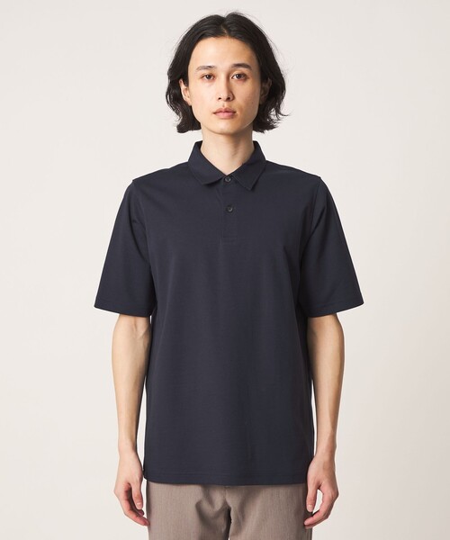 A DAY IN THE LIFE UNITED ARROWS（アデイインザライフユナイテッドアローズ）の「シャイニー ポンチ ポロシャツ＜A DAY IN THE LIFE＞（ポロシャツ・メンズ・ネイビー/ブラック/ホワイト・L/S/XL/M）」の11枚目の写真