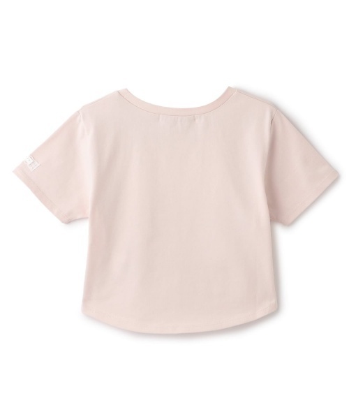 Mi-je（ミジェ）の「ハートレースクロップドTシャツ（Tシャツ/カットソー・レディース・オフホワイト/ピンク・F）」の10枚目の写真