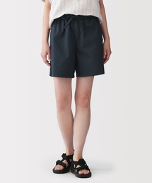 婦人　洗いざらし　ブロードショートパンツ