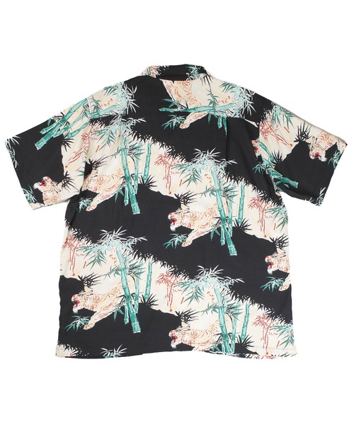 HOUSTON(ヒューストン)の「【UT207】【HOUSTON/ヒューストン】竹虎 ALOHA SHIRT 41267(シャツ/ブラウス・メンズ・マスタード/ブラック・MEDIUM/LARGE)」の13枚目の写真