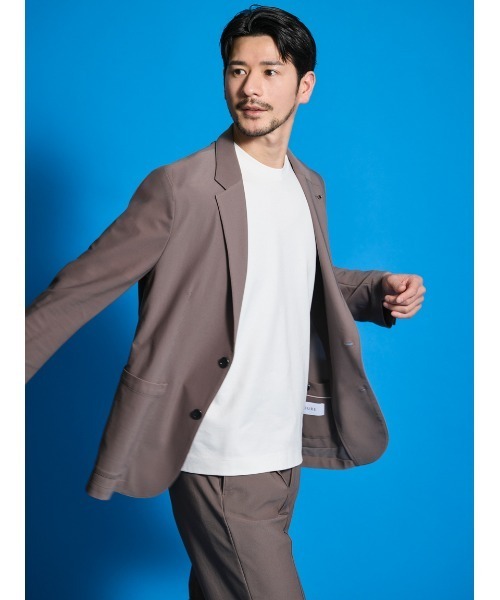 AOURE（アウール）の「【AIR TOOL】【ONLINE限定】【SETUP】A-CONDITION SUIT（セットアップ・メンズ・チャコールグレー/グレイッシュベージュ・X-LARGE/LARGE/MEDIUM/SMALL）」の20枚目の写真