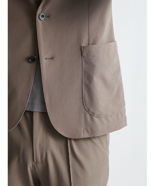 AOURE（アウール）の「【AIR TOOL】【ONLINE限定】【SETUP】A-CONDITION SUIT（セットアップ・メンズ・チャコールグレー/グレイッシュベージュ・X-LARGE/LARGE/MEDIUM/SMALL）」の13枚目の写真