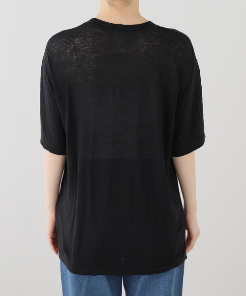 raspail(ラスパイユ)の「*【Raspail/ラスパイユ】 T-Shirt(Tシャツ/カットソー・レディース・モカ/ブラック/ピンク・FREE)」の13枚目の写真
