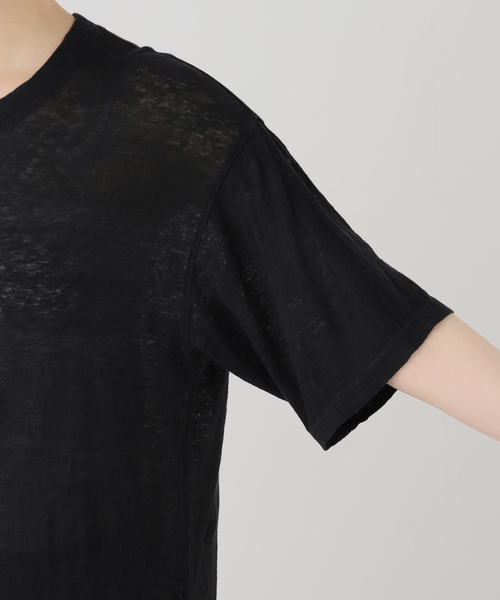 raspail(ラスパイユ)の「*【Raspail/ラスパイユ】 T-Shirt(Tシャツ/カットソー・レディース・モカ/ブラック/ピンク・FREE)」の14枚目の写真