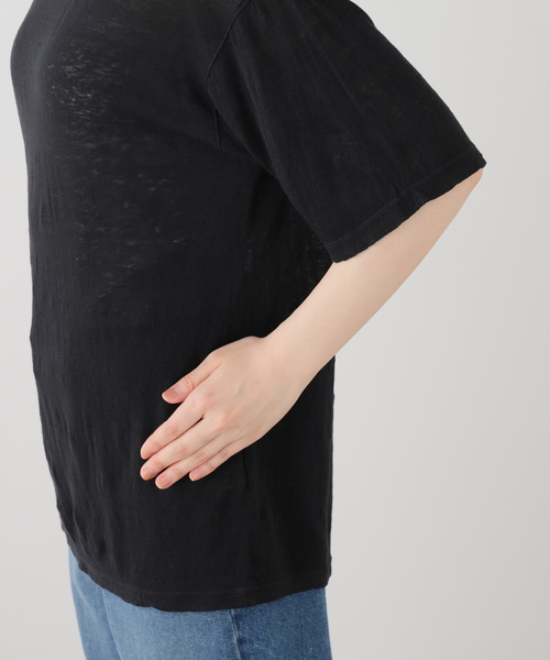 raspail(ラスパイユ)の「*【Raspail/ラスパイユ】 T-Shirt(Tシャツ/カットソー・レディース・モカ/ブラック/ピンク・FREE)」の15枚目の写真