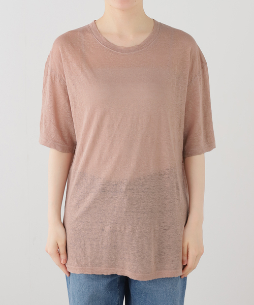 raspail(ラスパイユ)の「*【Raspail/ラスパイユ】 T-Shirt(Tシャツ/カットソー・レディース・モカ/ブラック/ピンク・FREE)」の21枚目の写真