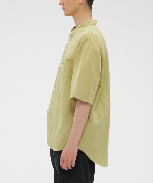 MHL.(エムエイチエル)の「HIGH COUNT DRY COTTON LINEN(シャツ/ブラウス・メンズ・イエロー/ホワイト・SMALL/MEDIUM/LARGE)」の8枚目の写真