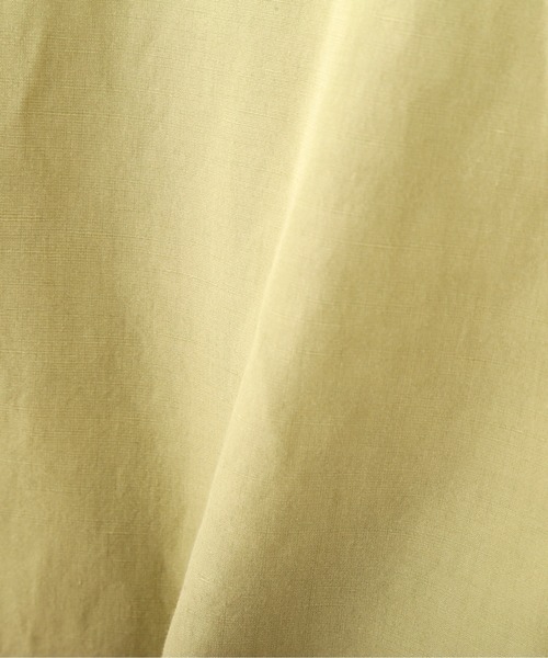 MHL.(エムエイチエル)の「HIGH COUNT DRY COTTON LINEN(シャツ/ブラウス・メンズ・イエロー/ホワイト・SMALL/MEDIUM/LARGE)」の10枚目の写真