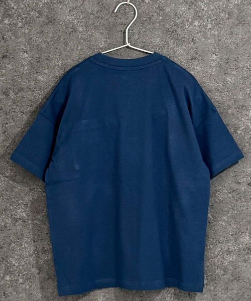 Universal Style Wear（ユニバーサルスタイルウェア）の「胸ポケット付きBIG半袖Tシャツ（Tシャツ/カットソー・キッズ・ライトカーキ/オートミール/ブルー系/ブラック・160/150/140）」の13枚目の写真