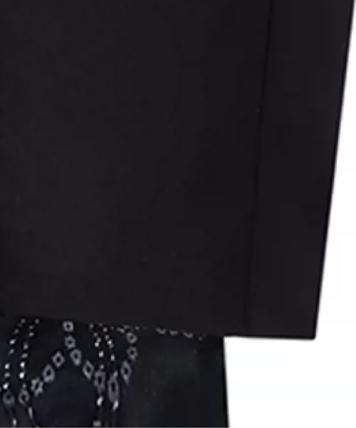 LA POMME petit(ラポミ・プチ)の「Texture Sequin Design Pearl Jacket(テーラードジャケット・レディース・ブラック・X-LARGE/LARGE/MEDIUM)」の5枚目の写真