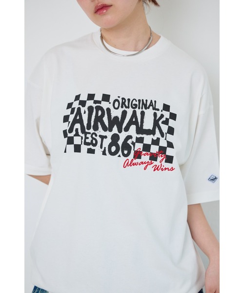 AIRWALK(エアウォーク)の「【AIRWALK/エアウォーク】プリントTシャツ メンズ/バックプリント/カジュアル/ストリート(Tシャツ/カットソー・メンズ・ホワイト/チャコールグレー/ベージュ/ブルー・MEDIUM/LARGE/X-LARGE)」の6枚目の写真