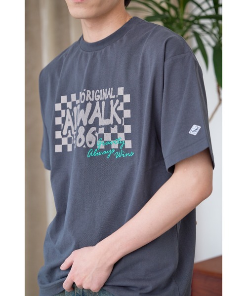 AIRWALK(エアウォーク)の「【AIRWALK/エアウォーク】プリントTシャツ メンズ/バックプリント/カジュアル/ストリート(Tシャツ/カットソー・メンズ・ホワイト/チャコールグレー/ベージュ/ブルー・MEDIUM/LARGE/X-LARGE)」の9枚目の写真
