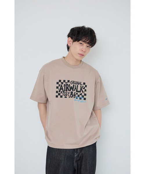 AIRWALK(エアウォーク)の「【AIRWALK/エアウォーク】プリントTシャツ メンズ/バックプリント/カジュアル/ストリート(Tシャツ/カットソー・メンズ・ホワイト/チャコールグレー/ベージュ/ブルー・MEDIUM/LARGE/X-LARGE)」の11枚目の写真
