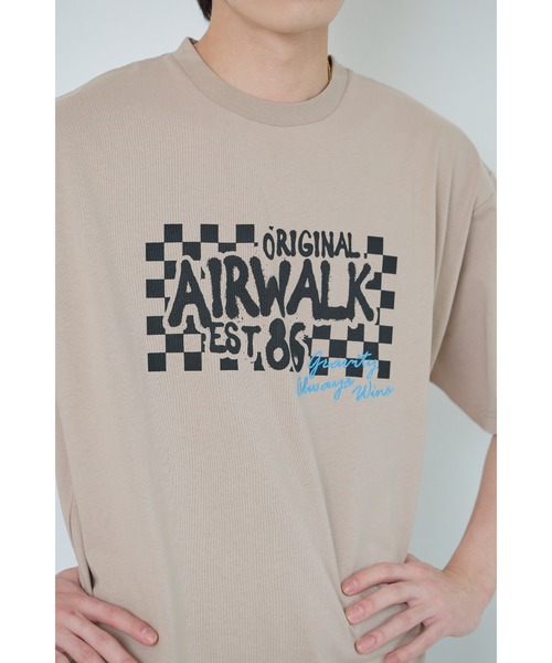 AIRWALK(エアウォーク)の「【AIRWALK/エアウォーク】プリントTシャツ メンズ/バックプリント/カジュアル/ストリート(Tシャツ/カットソー・メンズ・ホワイト/チャコールグレー/ベージュ/ブルー・MEDIUM/LARGE/X-LARGE)」の12枚目の写真