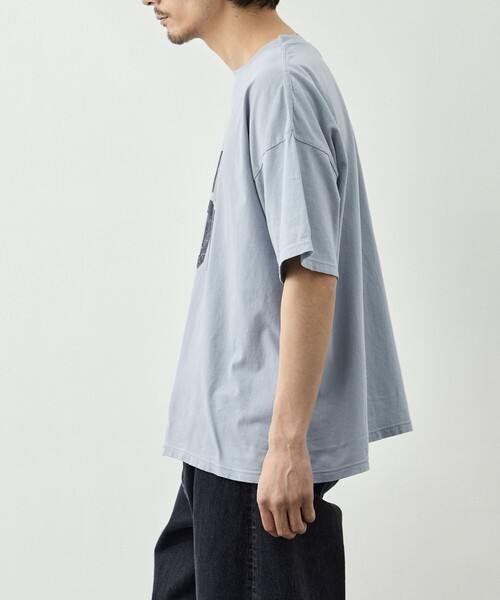 REMI RELIEF(レミレリーフ)の「【REMI RELIEF/レミレリーフ】NEW SP加工20/-天竺BIGサイズT(THANK YOU)(Tシャツ/カットソー・メンズ・サックスブルー/グレー/イエロー・M/L/XL)」の21枚目の写真