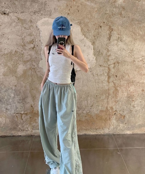 Ritzy（リッツィー）の「サイドライン  配色  パンツ（その他パンツ・レディース・グレー/ネイビー/グリーン・M）」の19枚目の写真