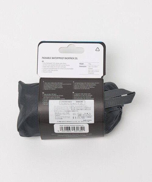 Steven Alan(スティーブンアラン)の「<LIFEVENTURE> 22L BP/バッグ(バックパック/リュック・メンズ・ダークグレー・ONESIZE(22L))」の18枚目の写真