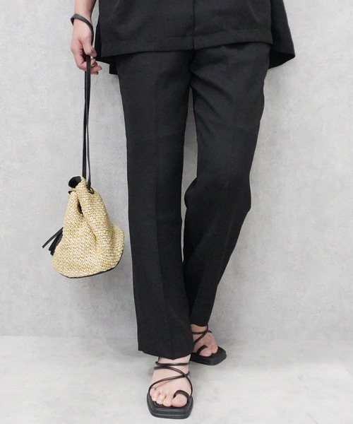 SELECT LEVERY(セレクトリベリー)の「ジレセットアップ(セットアップ・レディース・ブラック/ダークグレー/ベージュ・MEDIUM/LARGE)」の14枚目の写真