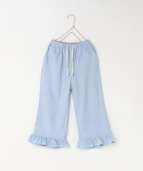 LOWRYS FARM(ローリーズファーム)の「デニムスソフリルパンツ 683667(デニムパンツ・キッズ・ブルー/ライトブルー/ワンウォッシュ・140cm/150cm/130cm/120cm/110cm)」の19枚目の写真