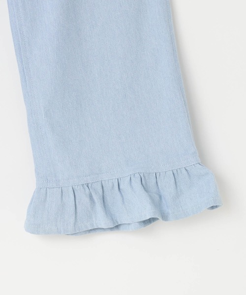 LOWRYS FARM(ローリーズファーム)の「デニムスソフリルパンツ 683667(デニムパンツ・キッズ・ブルー/ライトブルー/ワンウォッシュ・140cm/150cm/130cm/120cm/110cm)」の21枚目の写真