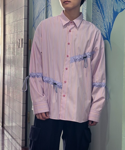 MILKBOY(ミルクボーイ)の「DRAW CORD シャツ(シャツ/ブラウス・レディース・C/B/A・FREE)」の3枚目の写真